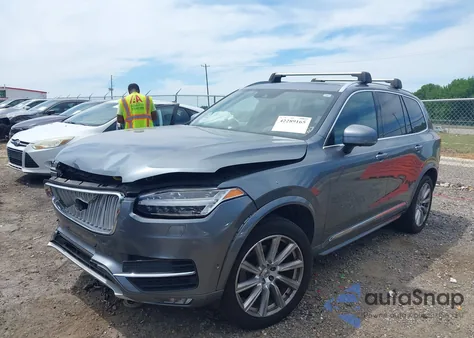 2018 Volvo Xc90 T6 Inscription из США, поврежденный, VIN YV4A22PL1J1363166